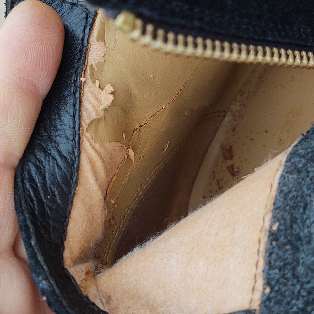 Coach Mystic Leather Wedge Booties sz 8.5 women's - Picture 16 of 16